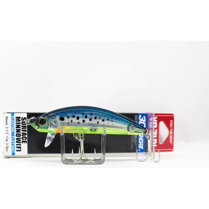 Yo Zuri Duel 3D Inshore Surface Minnow 90 drijvend kunstaas R1215-MDG (6936)