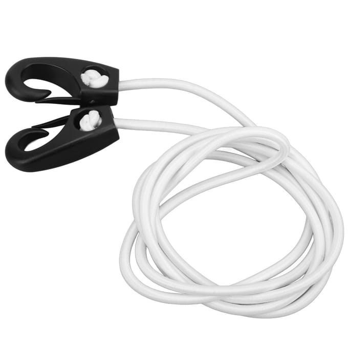 Kayak Bungee Schokabsorberend Koord Elastisch Kano Bungee Koorden Rekbaar Touw voor Kajak Boot wit