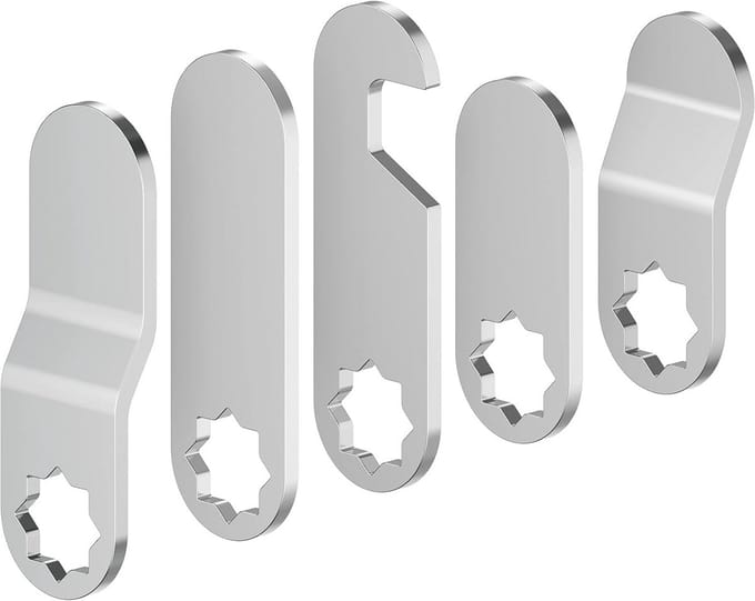 Brievenbusslot Accessoires - 5 Stuks Diverse Slotplaten