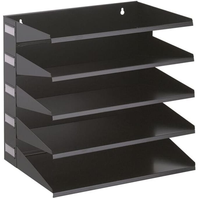 Durable Sorteervak 336001 Zwart DIN A4 Aantal vakken: 5