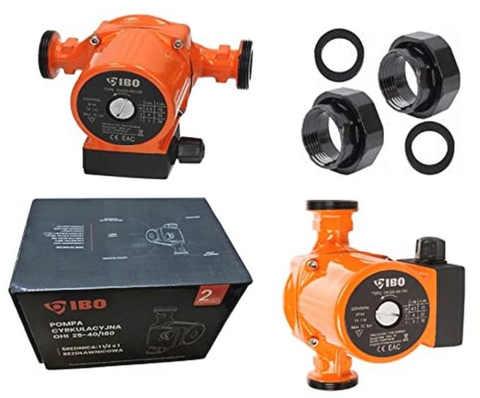 Circulatiepomp Verwarmingspomp 25-40/180 - Efficiënte Opwarming en Water Circulatie