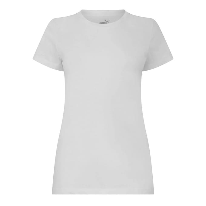 Puma Dames Deluxe T-Shirt (Puma Wit)