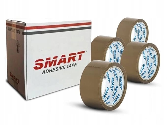 M-FOLIE SMART - Verpakkingstape - 48mm - 66m - Bruin