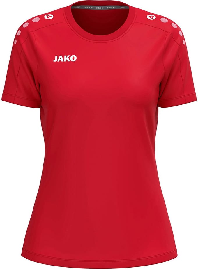 JAKO T-shirt One Cotton damesmaten rood 6101d-100