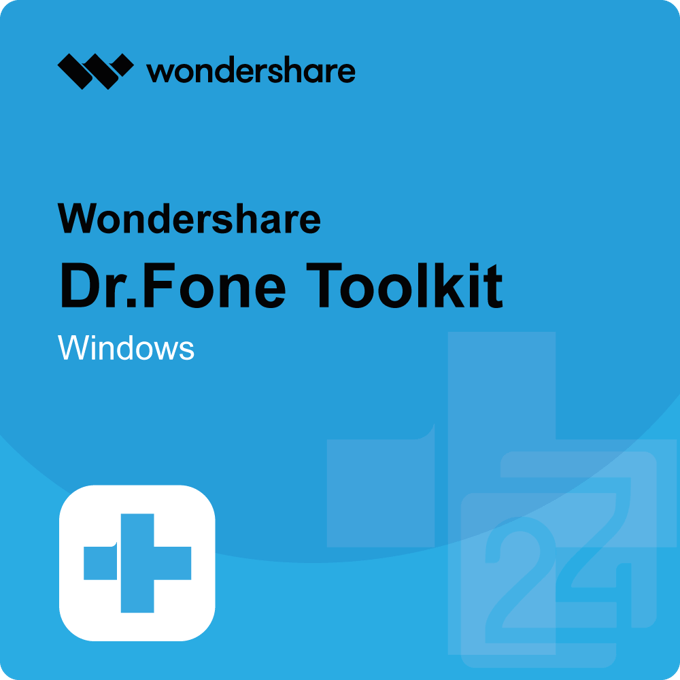 Wondershare Dr.Fone iOS Toolkit Win 5 Apparaten / 1 Jaar