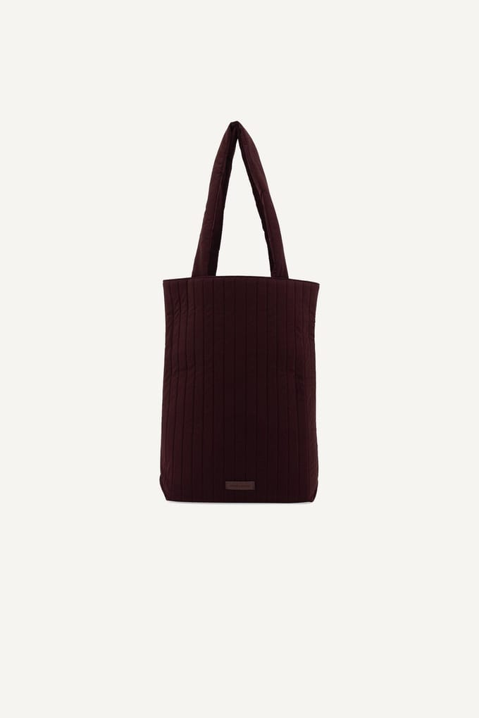 Monk and Anna - Totebag • Padded • mahogany - 37 x 43,5 cm