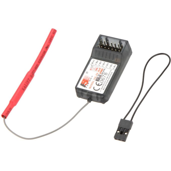 2X FlySky FS-R6B 2,4 Ghz 6CH-ontvanger voor FlySky TH9X FS-CT6B-zender UK