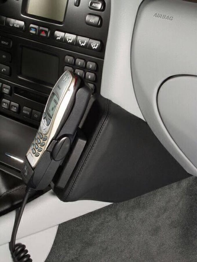 Kuda Console Jaguar X-Type 2001- genuine leather cream