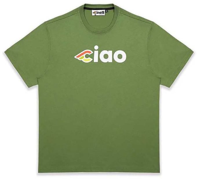 Cinelli Ciao 2 T-shirt Met Korte Mouwen Groen S