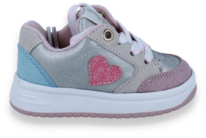 Sj Lifestyle Meisjes Sneaker Roze | Multicolour | Maat: 20