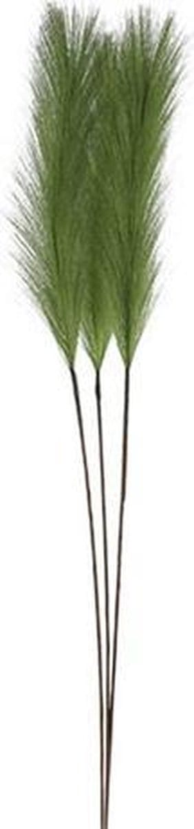Deco4yourhome® - Pluim - Tak- 4 x 15 x 112 Cm - Groen - Veer - 4 stuks