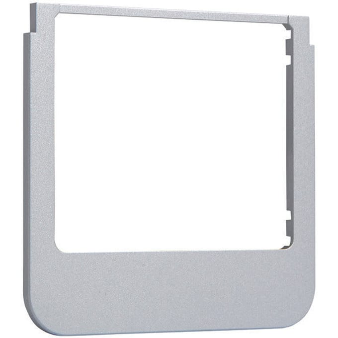 Hager Berker Design Afgerond Mat Aluminium - WD1113