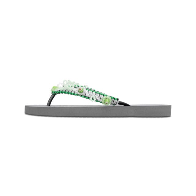Uzurii | Teenslippers | Dames | Zilver | Maat 37/38