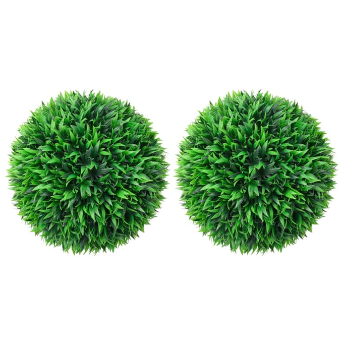 vidaXL - Kunstbuxusbollen - 2 - st - 38 - cm