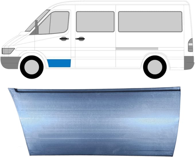 Reparatiepaneel voor deur voor Mercedes Sprinter 1995-2006 / Links