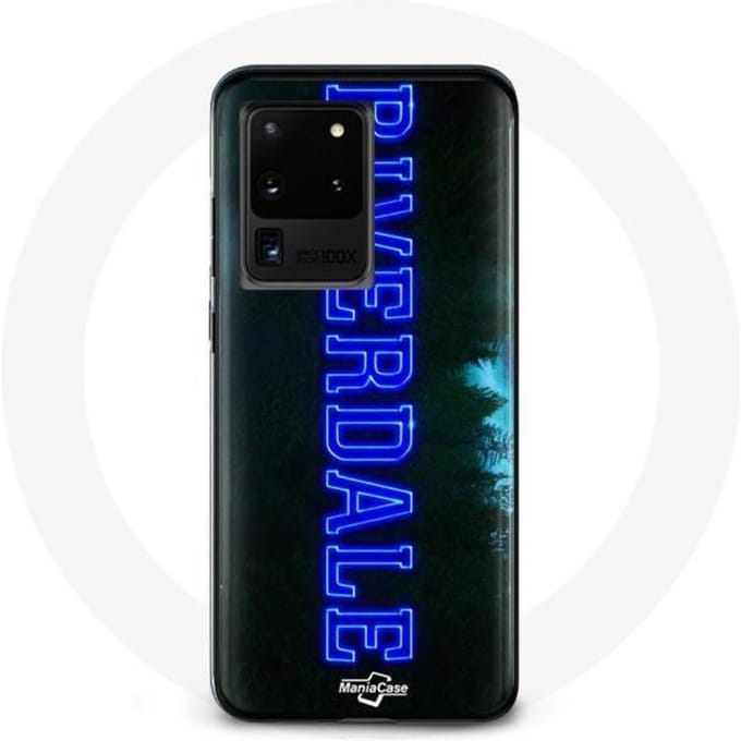 Coque - Riverdale - Samsung Galaxy S20 Ultra - Souple - Logo bleu - Protection bleu