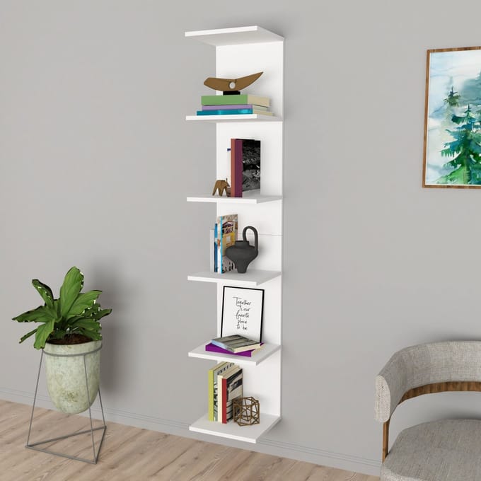 Wandplank Surahammar 180x34,5x30 cm wit