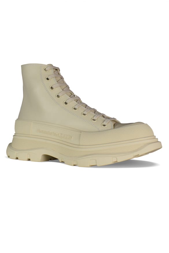 Alexander McQueen Sneakers Tread Slick Beige