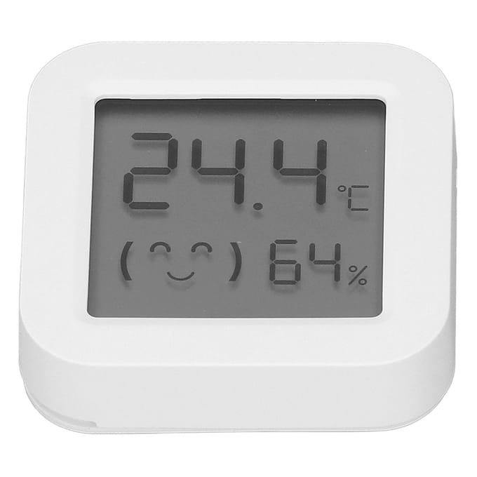 Capteur Thermomètre Hygromètre Doodle pour Tuya Smart Sans Fil Bluetooth Numérique Télécommande Température gray