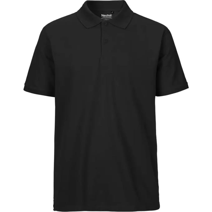 Men's Classic Polo met korte mouwen Black - S