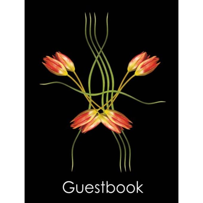 Guestbook Double Dutch Tulips - Berend-Jan Challa