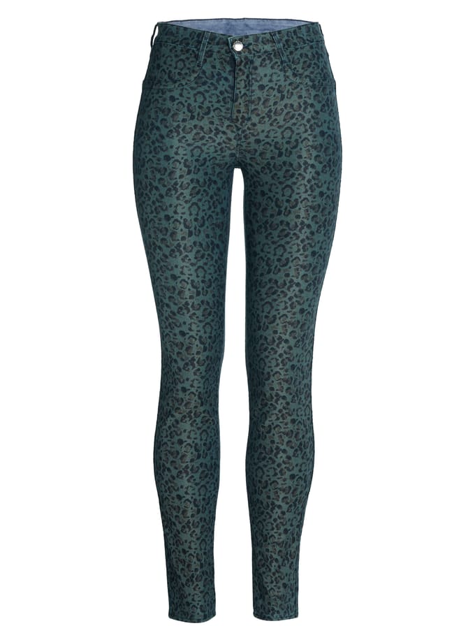 GAS omkeerbare jeans donkergroen/blauw