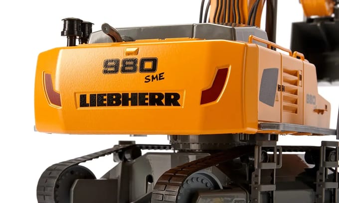 Liebherr Graafmachine Met Bluetooth Appbesturing Op Schaal 1:32