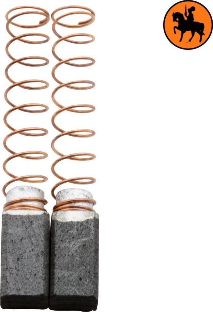 Koolborstelset voor AEG Schuurmachine SBE500RT - 6,35x6,35x11,5mm