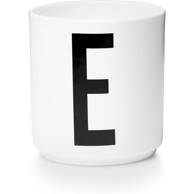 DESIGN LETTERS - Personal beker porselein  - wit - E