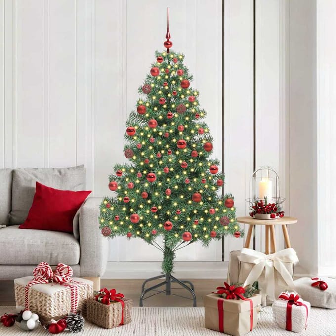 vidaXL - Kerstboom - Groen - 180 - cm - PVC