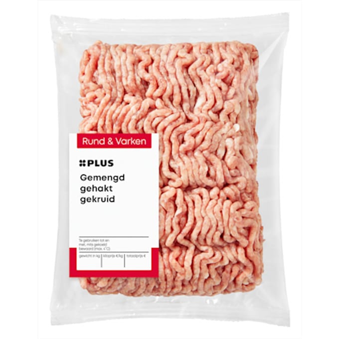Gemengd gehakt gekruid