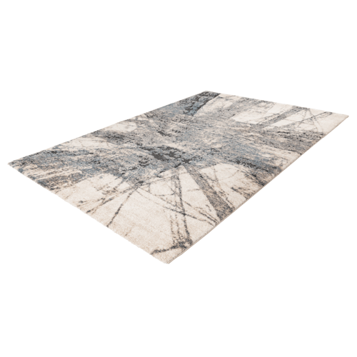 Vloerkleed Bologna 460 blauw – 160 x 230 cm – polypropyleen & polyester, machinegeweven