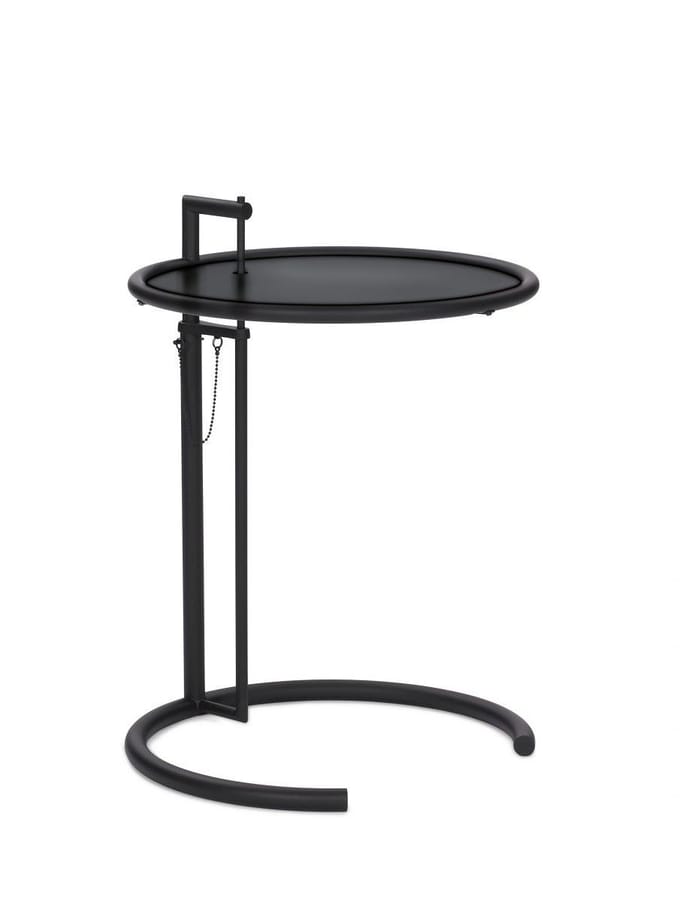ClassiCon - Adjustable Table E 1027 - zwart - Metalen plaat zwart