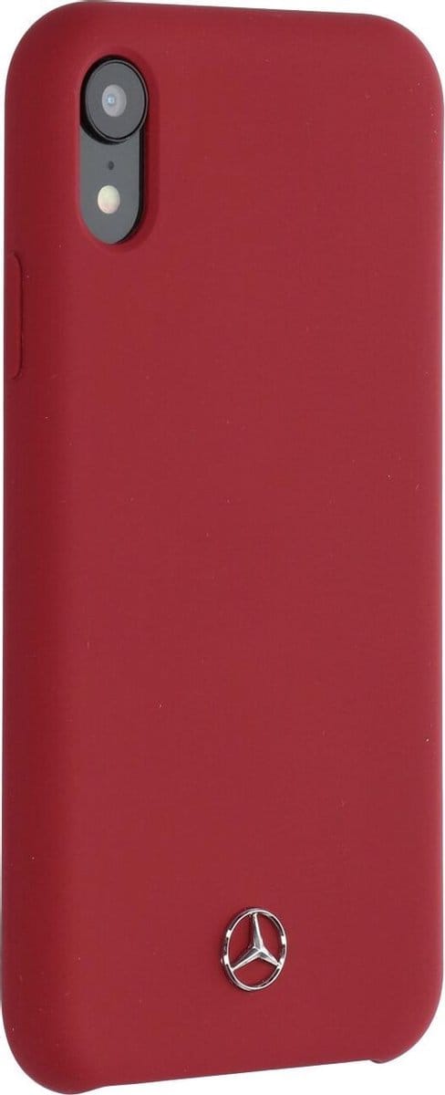 Rood hoesje van Mercedes-Benz - Backcover - iPhone XR - Silicone