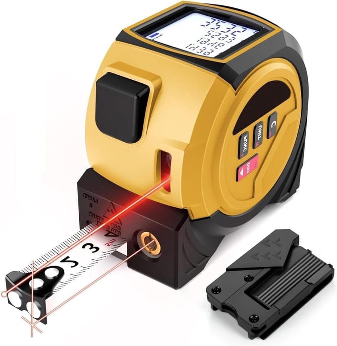 Omgoods - Digitale Laser Meetlint met LCD Display tot 40m