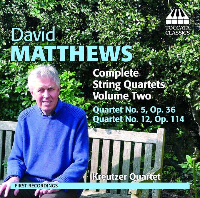 The Kreutzer Quartet - David Matthews: Complete string quartets volume 2 (CD)