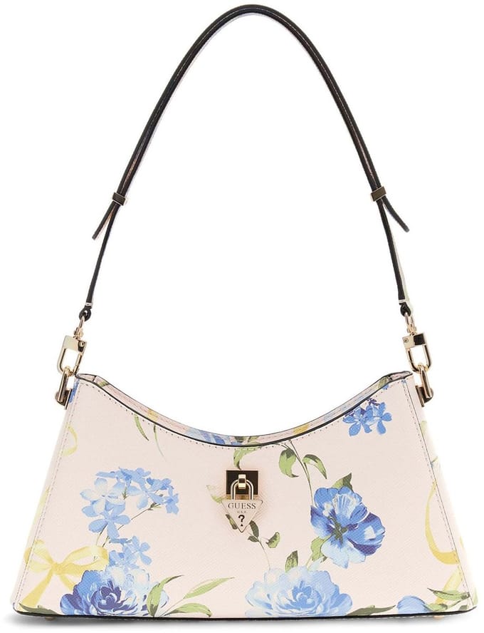 GUESS schoudertas Patsie Shoulder Bag Floral Multi veelkleurig