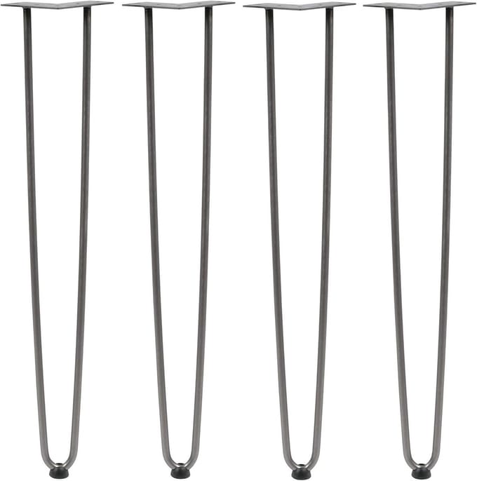 Set van 4 Tafelpoten Rechthoekig 71 cm voor Eettafel en Werktafel DIY