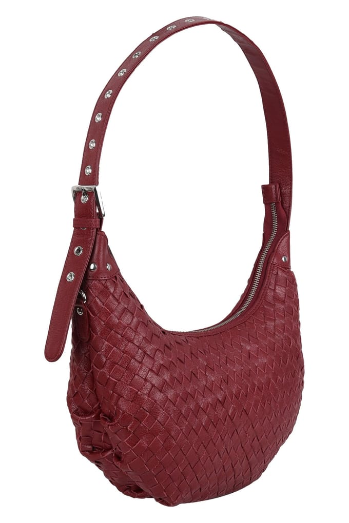 Núnoo Dagmar Braided Mountain Maroon Taglia: OS | Borse a mano Outlet | Donna | Marrone