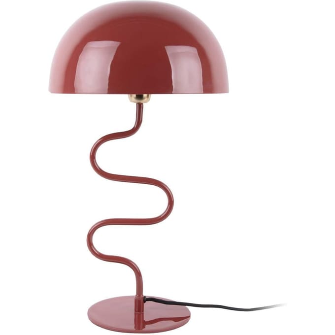 Leitmotiv Tafellamp Twist - Rood - 31x31x54cm - Modern