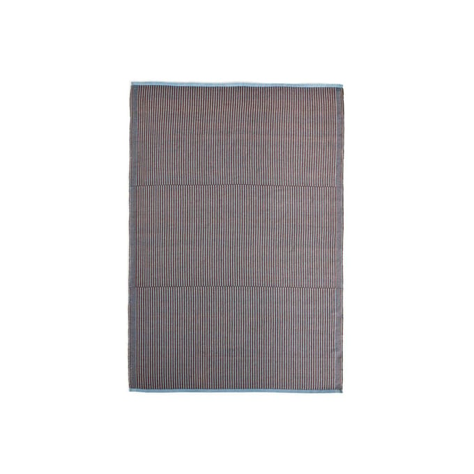 HAY Tapis Tapijt - chestnut&blue - 140 x 200 cm