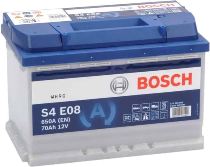 Bosch S4 E08 Efb Start Stop Accu 70Ah 278X175X190