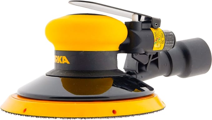 MIRKA PROS 680CV Pneumatische Schuurmachine 150mm met 8mm Excentrische Uitslag