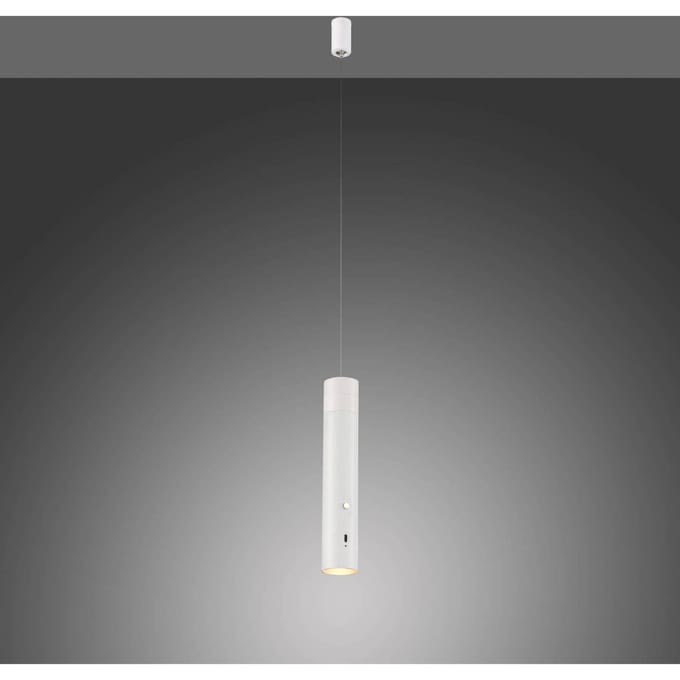 JUST LIGHT. GmbH JUST LIGHT. LED hanglamp Attach, wit, ijzer