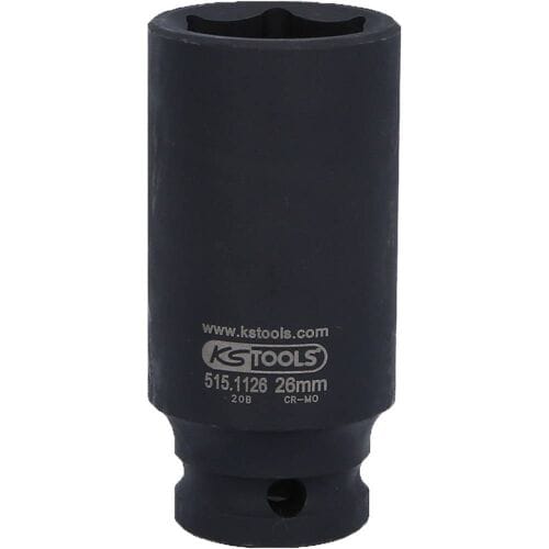 KS Tools 5151126 515.1126 Kracht-dopsleutelinzet 26 mm