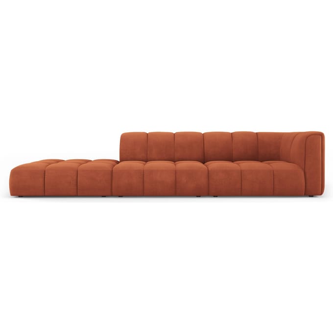 Hoekbank Francesca chenille links 4-zits | Milo Casa