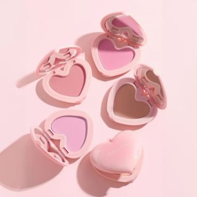 GELLA'S - Sheercover Velvet Milk Foam Blush - 5 Colors #04 White Chocolate Grape - 3.5g