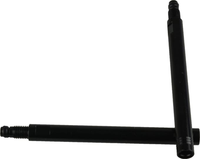 Vwp Ventielverlenger Fv 60mm Aluminium Zwart 2 Stuks