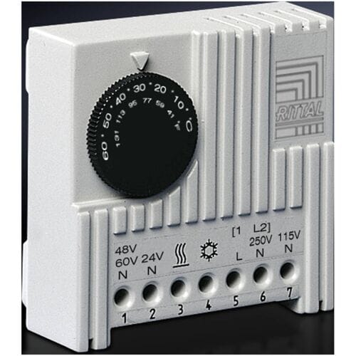 Rittal 3110.000 19 inch Temperatuurregelaar voor patchkast Grijs