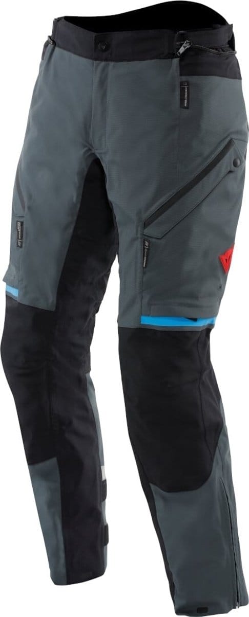 Dainese Mangen Absøluteshell™ Pro Waterdichte Ebony Zwart Textiele Motorbroek - Maat 54 - Broek